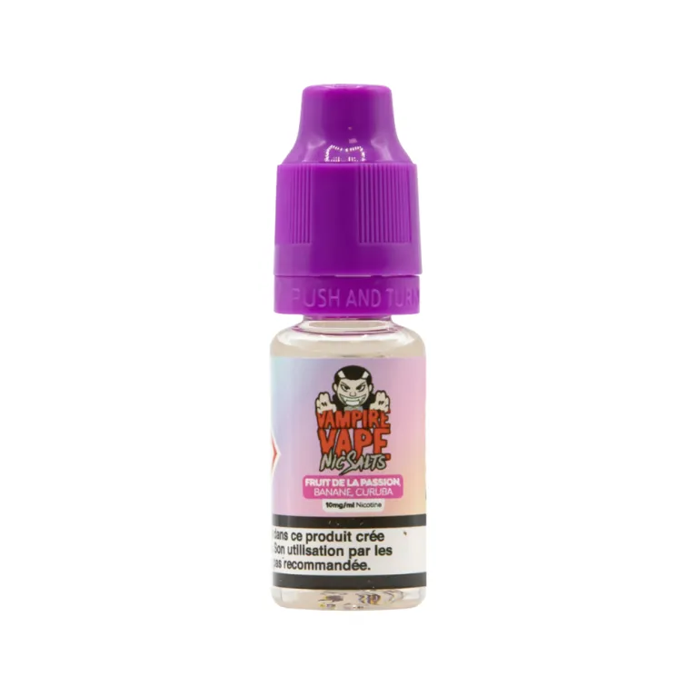 Eliquide Fruit de la Passion Banane Curuba Nic Salt / Vampire Vape