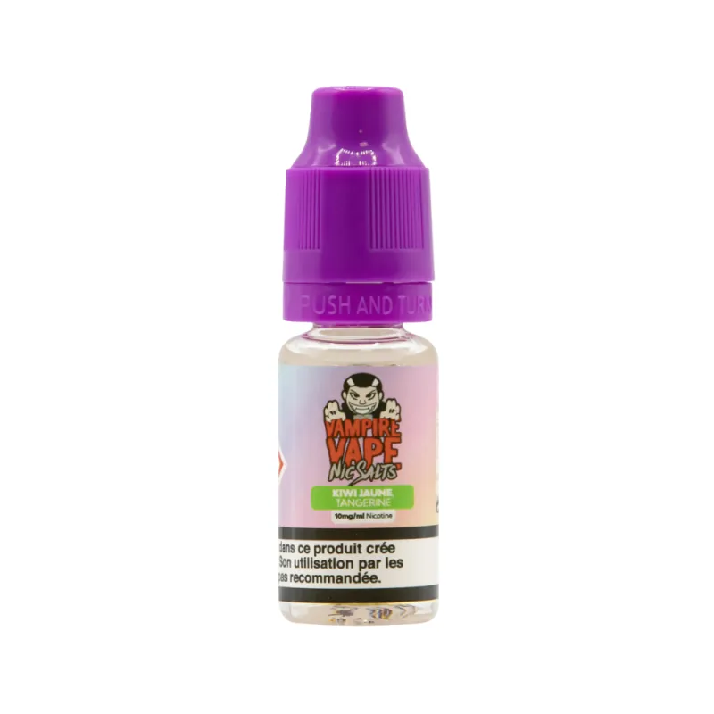 Eliquide Kiwi Jaune Tangerine Nic Salt / Vampire Vape
