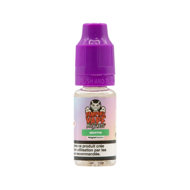 Eliquide Menthe Nic Salt / Vampire Vape