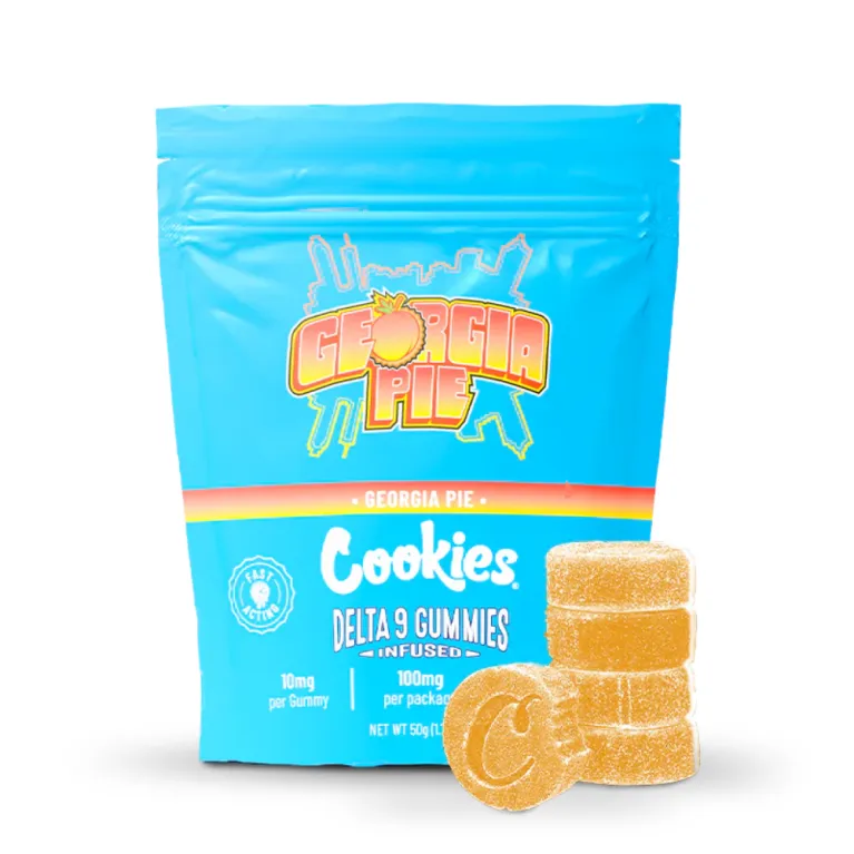 Gummies Delta 9 Cookies Georgia Pie – 10 mg – Sachet 10 unités