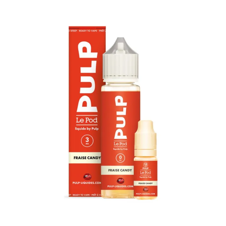 Pack 60ml Fraise Candy / Pulp