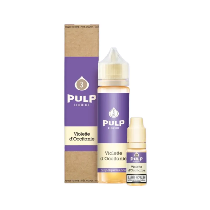 Pack 60ml Eliquide Violette d'Occitanie / Pulp