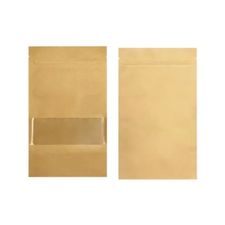 Pochette kraft à glissière refermable | Around The Vape