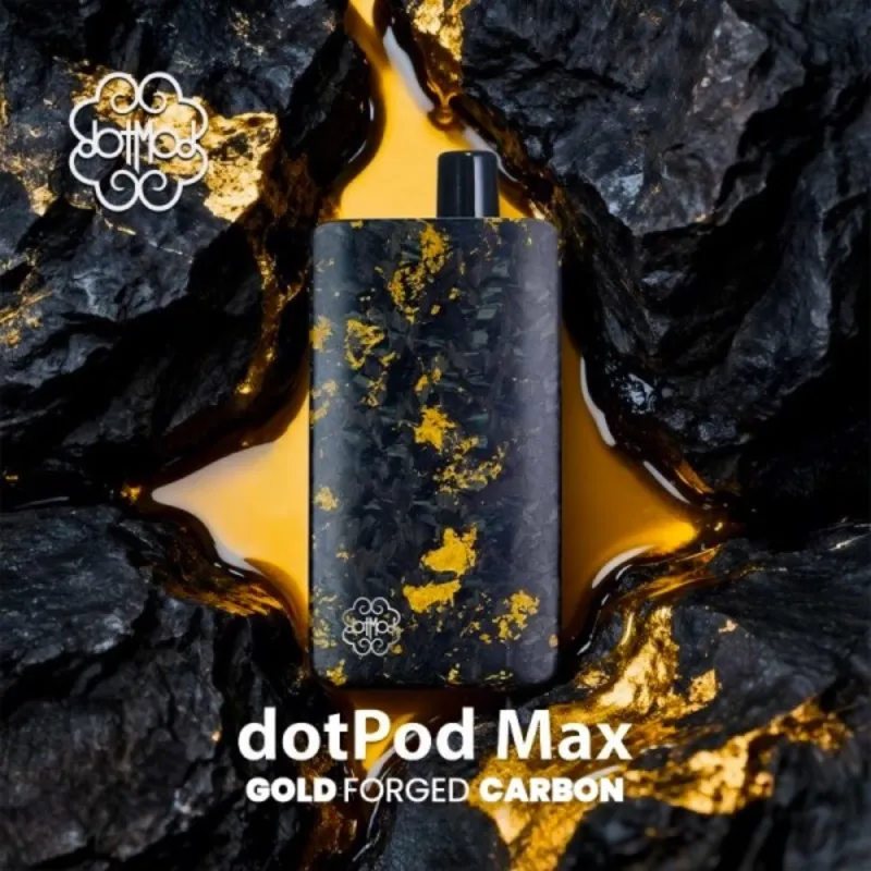 Pack DotPod Max Gold Forged Carbon V1.5 / Dotmod