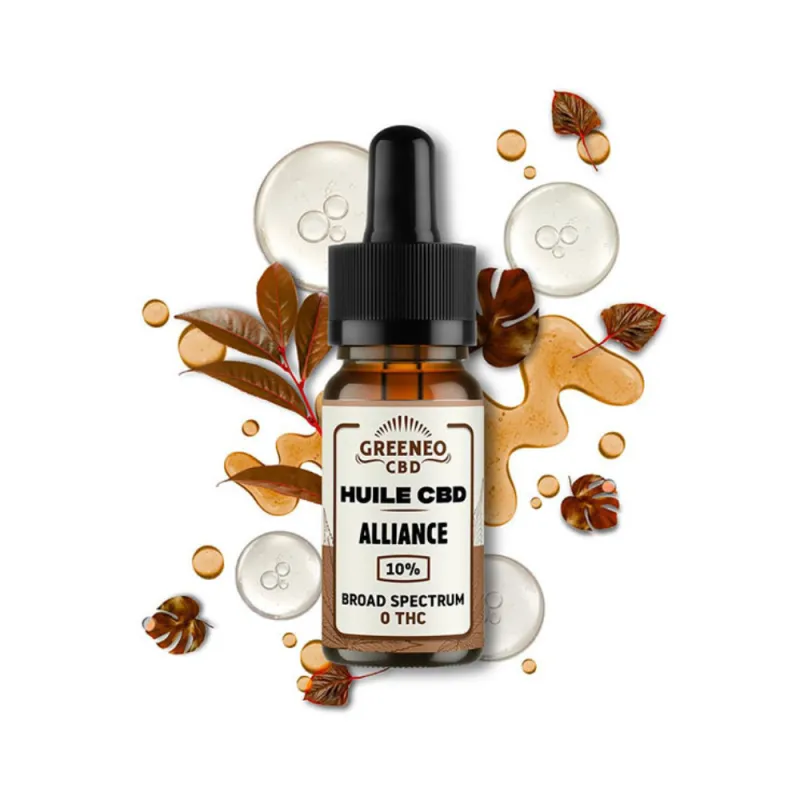 Huile de CBD Alliance - Broad Spectrum / Greeneo
