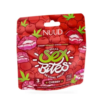 Gummies Nuud Sex Bites Cerise / Delta-9