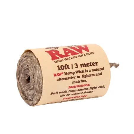 Mèche – Hemp Wick – RAW | Around The Vape