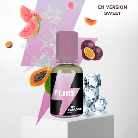 Arôme Concentré Icy Paradise – T Juice | Around The Vape