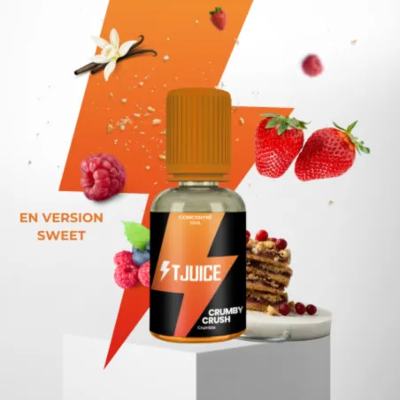 Arôme Concentré Crumby Crush – T Juice | Around The Vape