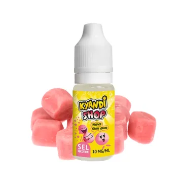 Eliquide Super Gumgum Sel de Nicotine / Kyandi Shop