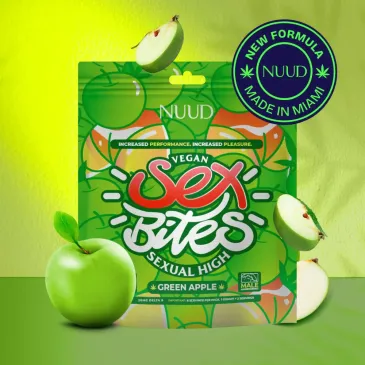 3x Gummies Nuud Sex Bites / Delta-9
