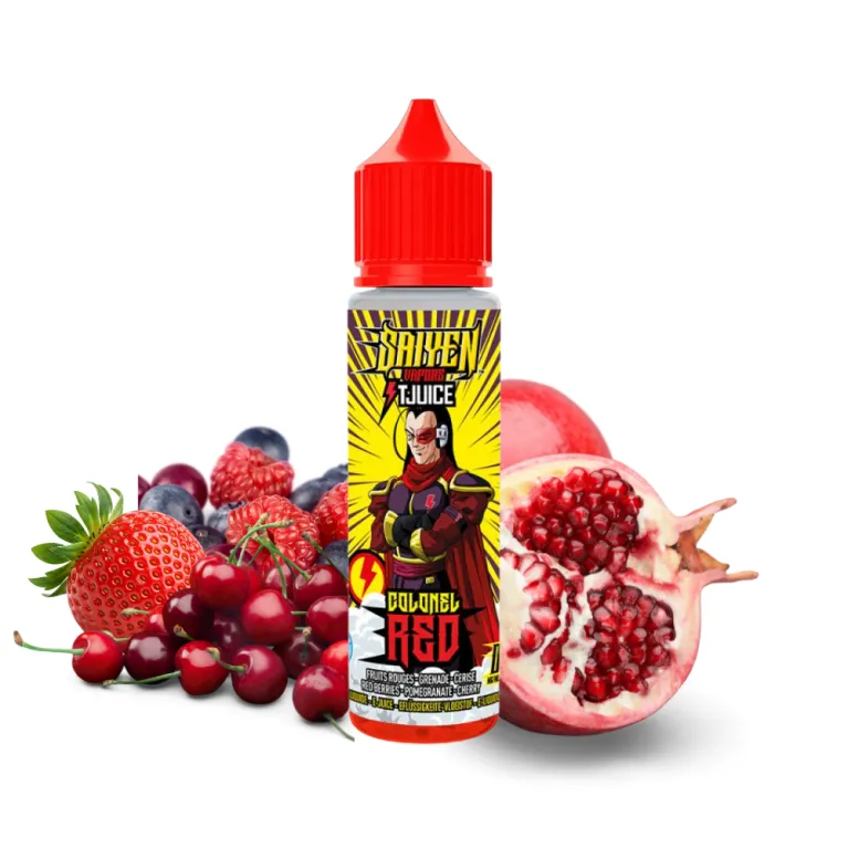 Eliquide Colonel Red - Saiyen Vapors / Swoke X T-Juice