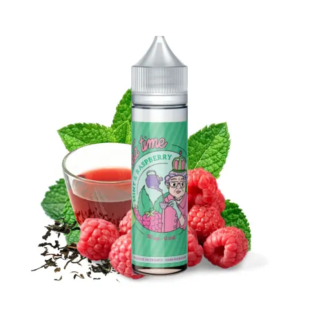 Eliquide Mint Raspberry – Tea Time | Around The Vape