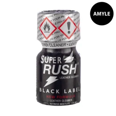 Poppers Rush Black Label 10ml | Around The Vape