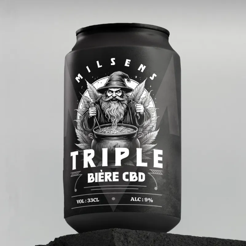 Bière Triple au CBD / Milsens
