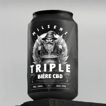 Bière Triple au CBD / Milsens