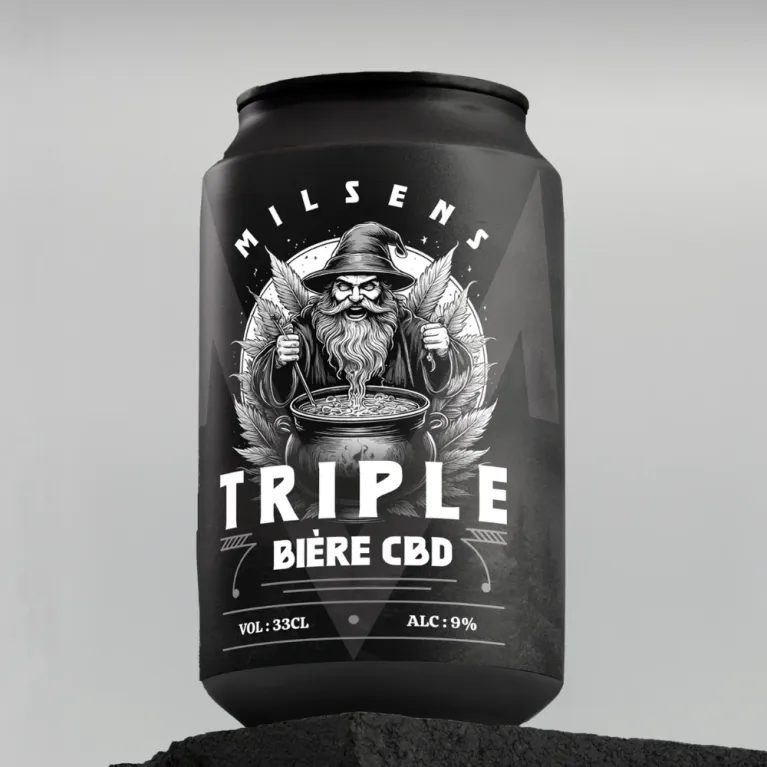 Bière Triple au CBD / Milsens