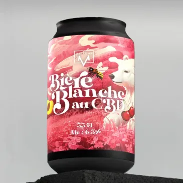 Bière Blanche au CBD / Milsens