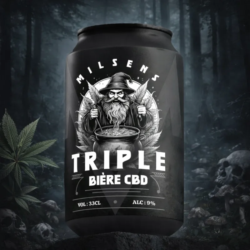 Bière Triple au CBD / Milsens