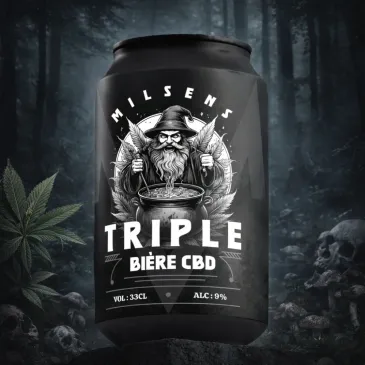 Bière Triple au CBD / Milsens
