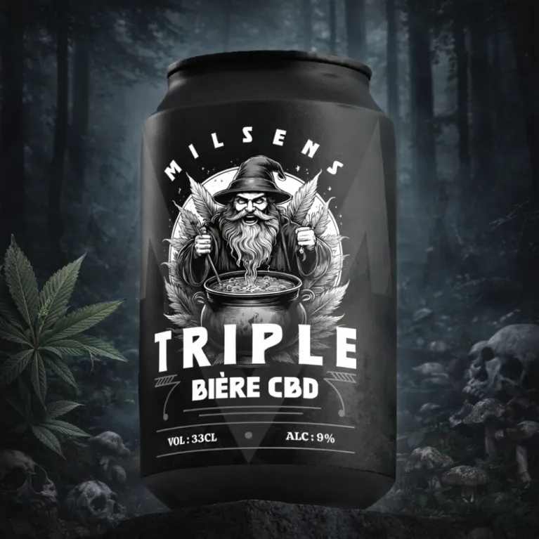 Bière Triple au CBD / Milsens