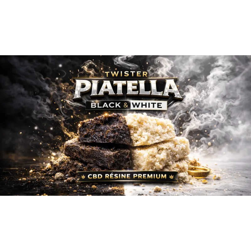 Résiner Twister Piatella Black and White