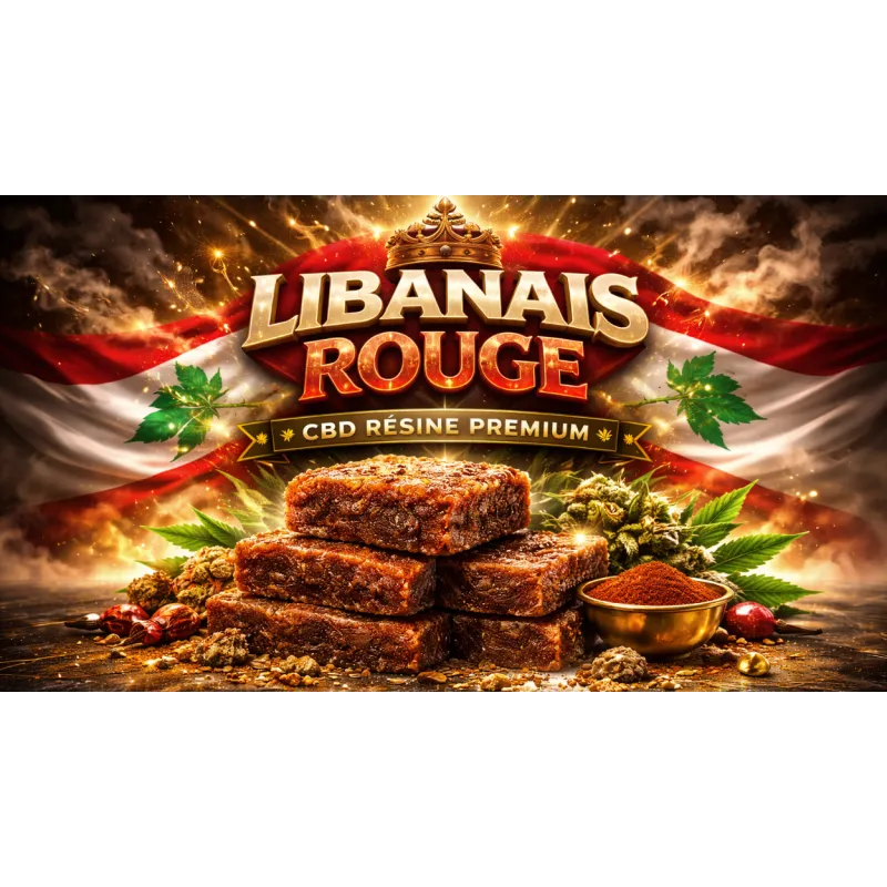 Résine Libanais Rouge
