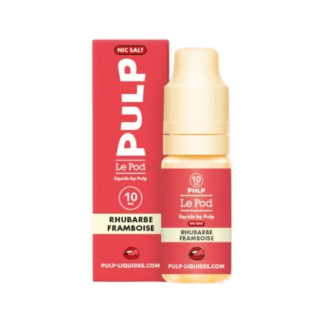 Le Pod Liquide Rhubarbe Framboise – Pulp | Around The Vape