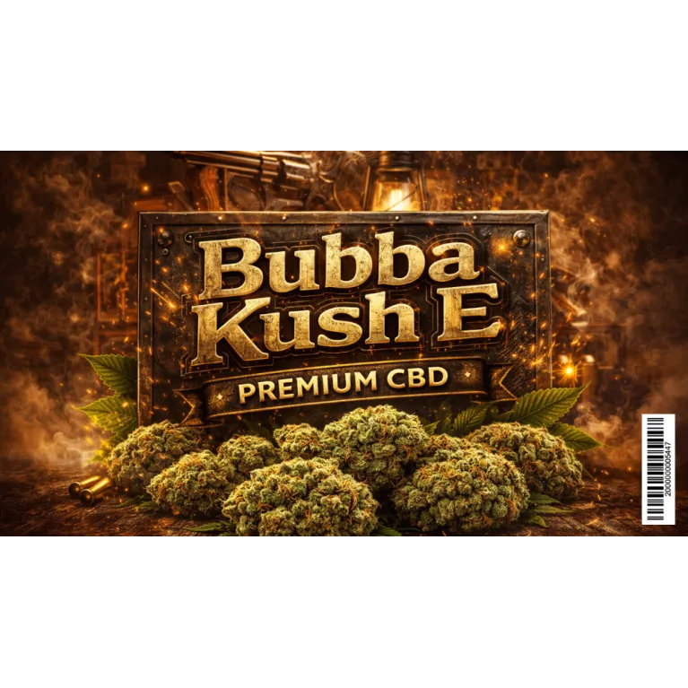 Fleur Bubba Kush CBE CBD - Fleur molécularisée