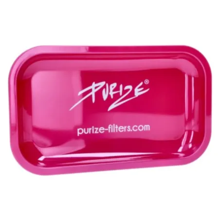 Plateau à rouler Purize Pink Design – Métal | Format Large