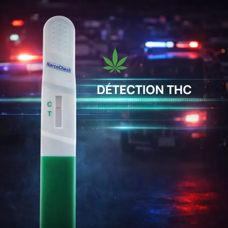 Test Salivaire NarcoCheck THC - Dépistage Cannabis