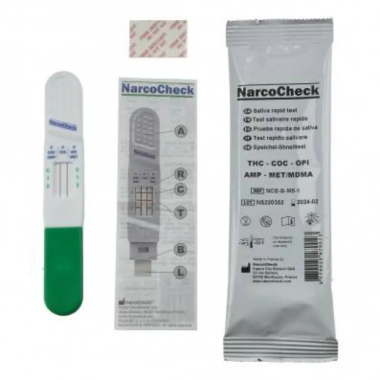 Test Salivaire NarcoCheck 5 Substances - Multi Drogues