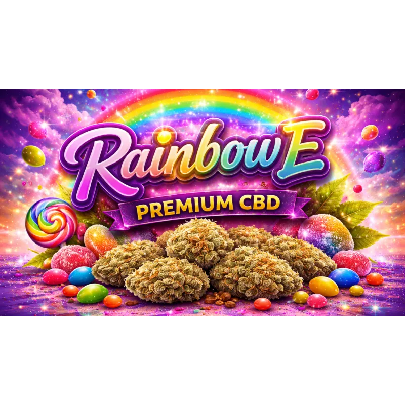 Fleur 🌈 Rainbow CBE CBD - Fleur molécularisée
