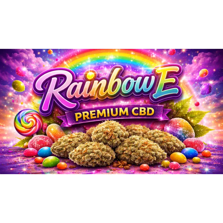 Fleur 🌈 Rainbow CBE CBD - Fleur molécularisée