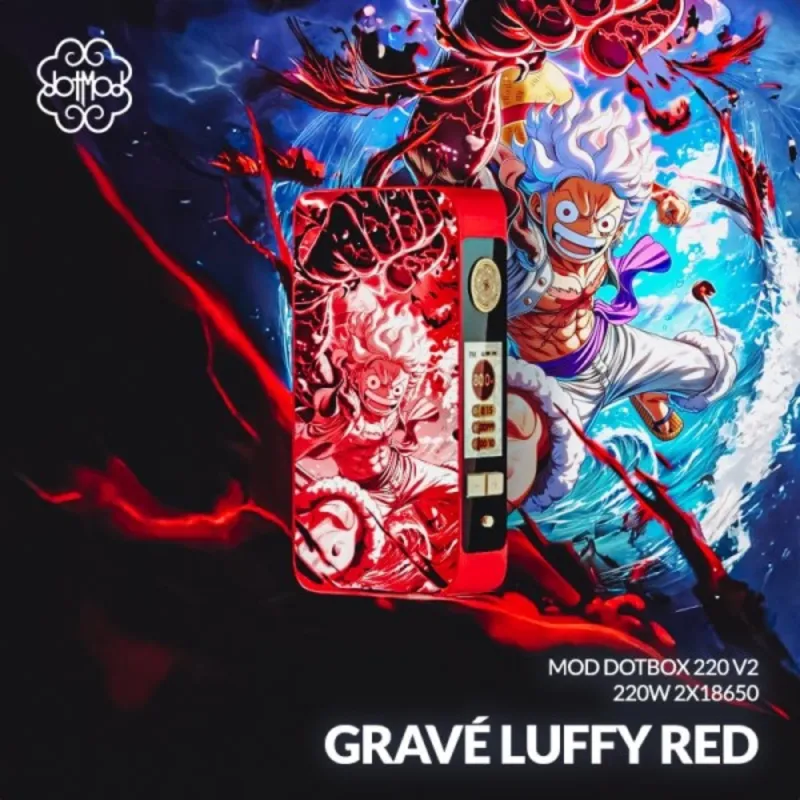 Box DotBox 220 V2 Gravée Luffy / Dotmod