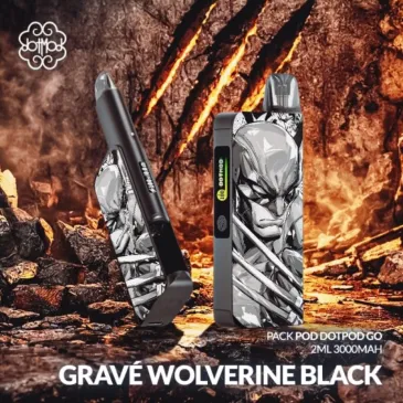 Kit Dotpod Go 3000mAh Gravé Wolverine