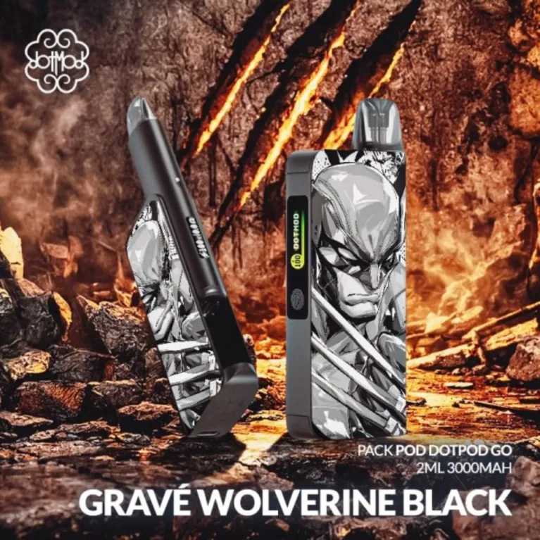 Kit Dotpod Go 3000mAh Gravé Wolverine