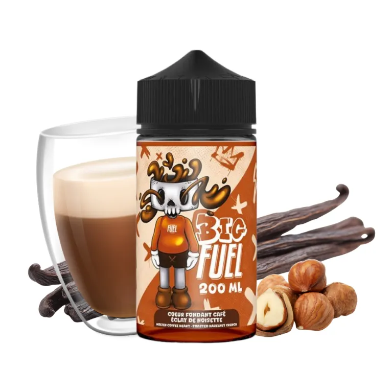 Eliquide Coeur Fondant Café Eclat de Noisette / Big Fuel