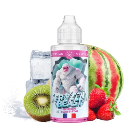 Eliquide Pastèque Fraise Kiwi – Frozen Beast – Secret's Lab