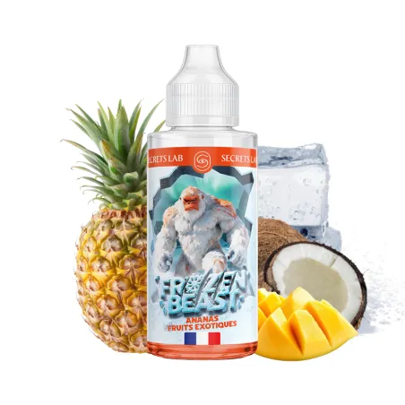 Eliquide Ananas Fruits Exotiques – Frozen Beast – Secret's