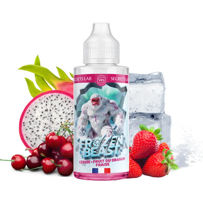 Eliquide Cerise Fruit du Dragon Fraise - Frozen Beast / Secret's LAb
