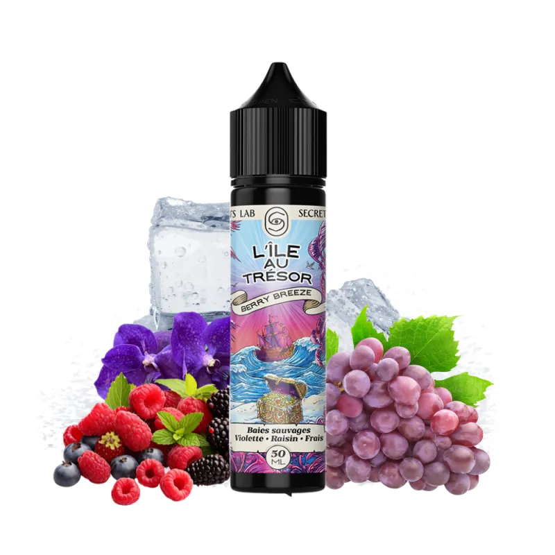 Eliquide Berry Breeze - L'Ile au Trésor / Secret's LAb