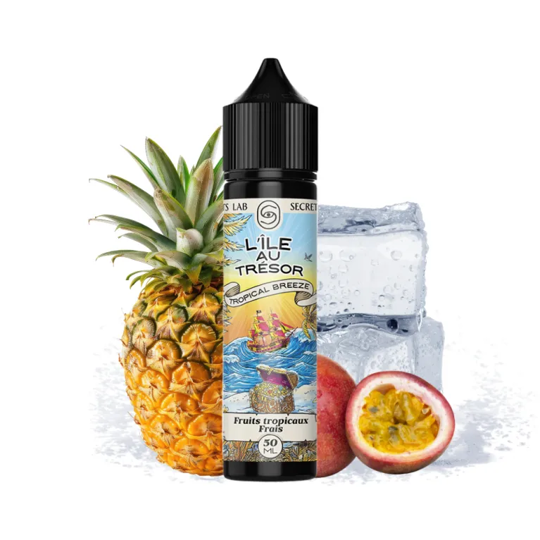 Eliquide Tropical Breeze - L'Ile au Trésor / Secret's LAb