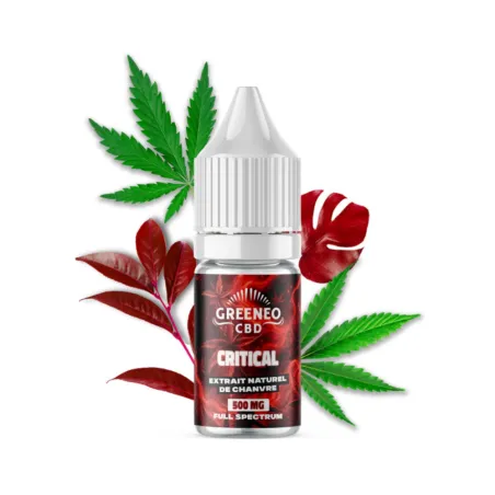 Eliquide CBD Critical – Greeneo | Around The Vape