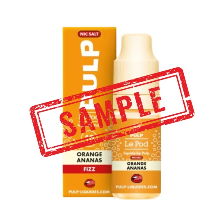 [ECHANTILLON] Eliquide Orange Ananas Fizz / Pulp