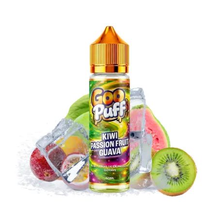 Eliquide Kiwi Passion Fruit Guava – Goo Puff