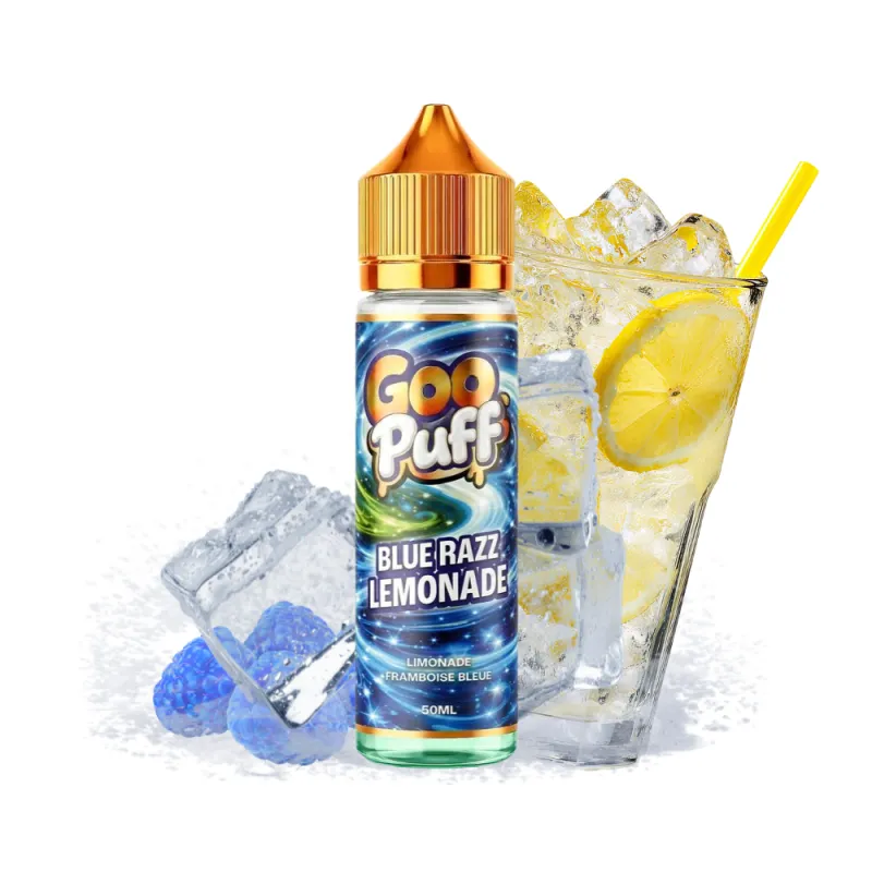 Eliquide Blue Razz Lemonade / Goo Puff