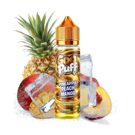 Eliquide Pineapple Peach Mango – Goo Puff | Around The Vape