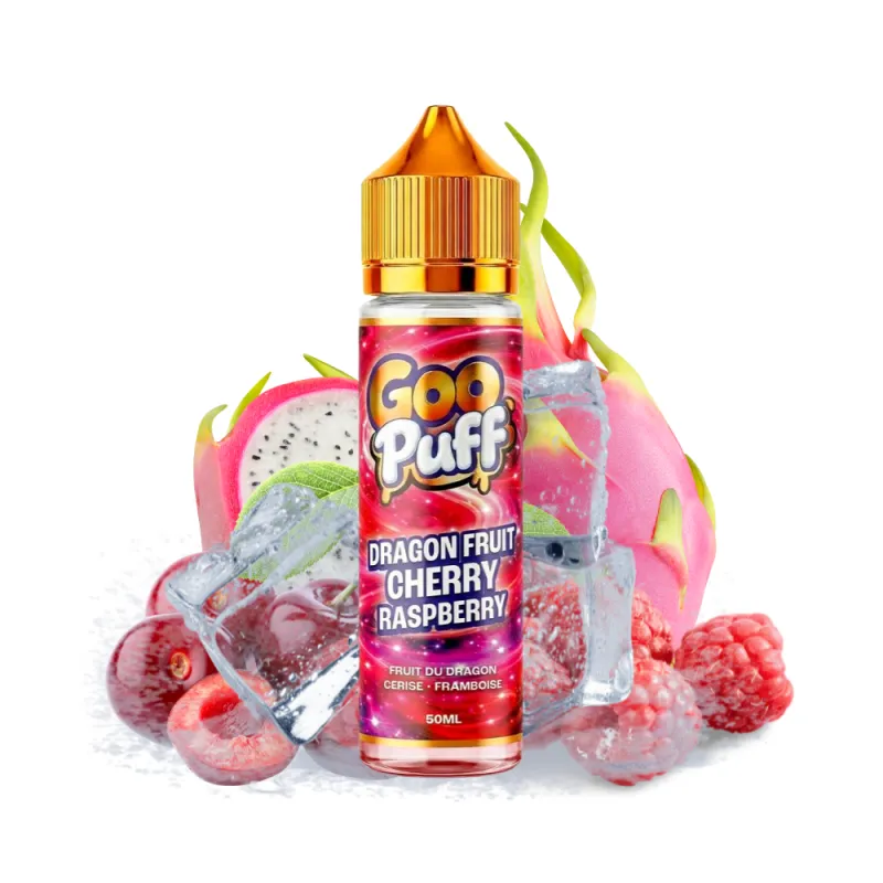 Eliquide Dragon Fruit Cherry Raspberry / Goo Puff