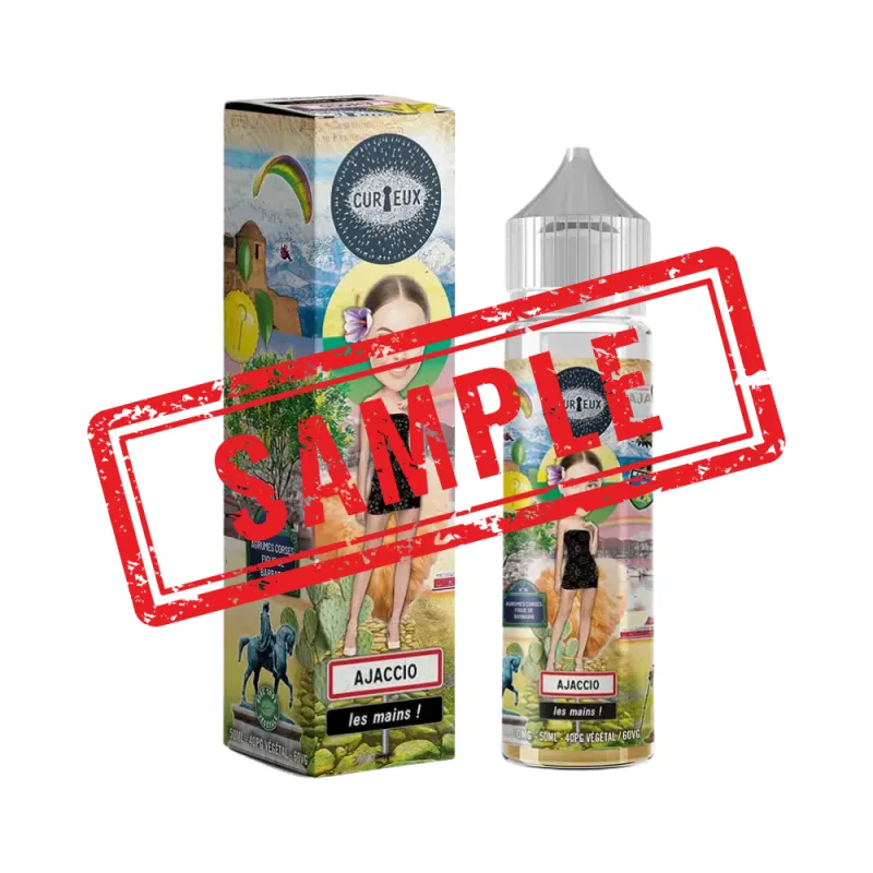 [ECHANTILLON] Eliquide Ajaccio Les Mains - Hexagone / Curieux